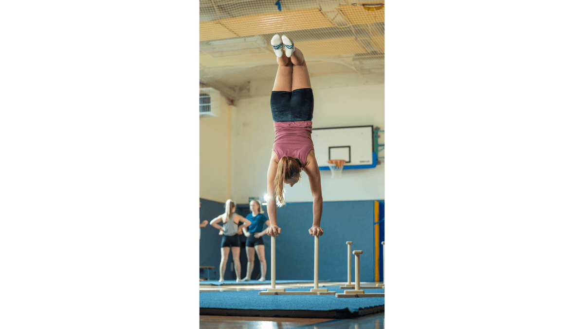 Cannes d'équilibre Entraîneur d'acrobaties Parallettes Barres d'équilibre  de gymnastique Calisthenics Entraîneur d'équilibre Gymnastic Balance  Trainer Assist -  France